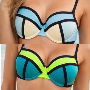 2pc Rare Y2K Bikini Bundle - Tops